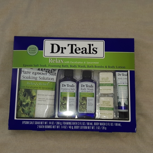 DR TEALS Relax with eucaliptus spearmint gift set - Picture 2 of 3